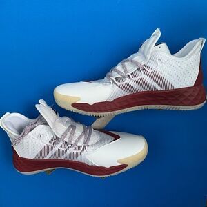 adidas Coll3ctiv3 2020 Low Basketball Shoe 12.5 White/Silver Metallic